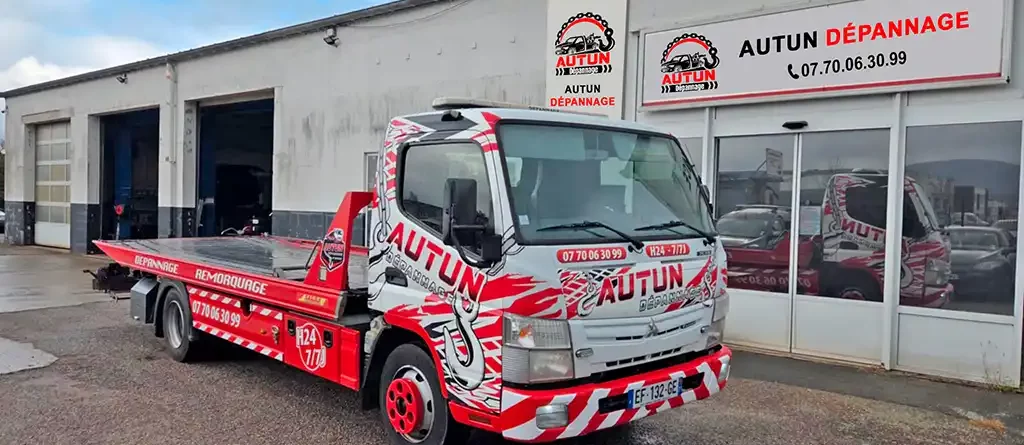 Autun Dépannage auto changement de pneu crevé diagnostic moteur redressement véhicule panne courroie et remorquage urgent 24-7 1