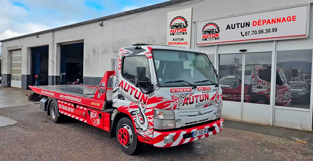 Autun Dépannage auto changement de pneu crevé diagnostic moteur redressement véhicule panne courroie et remorquage urgent 24-7 1